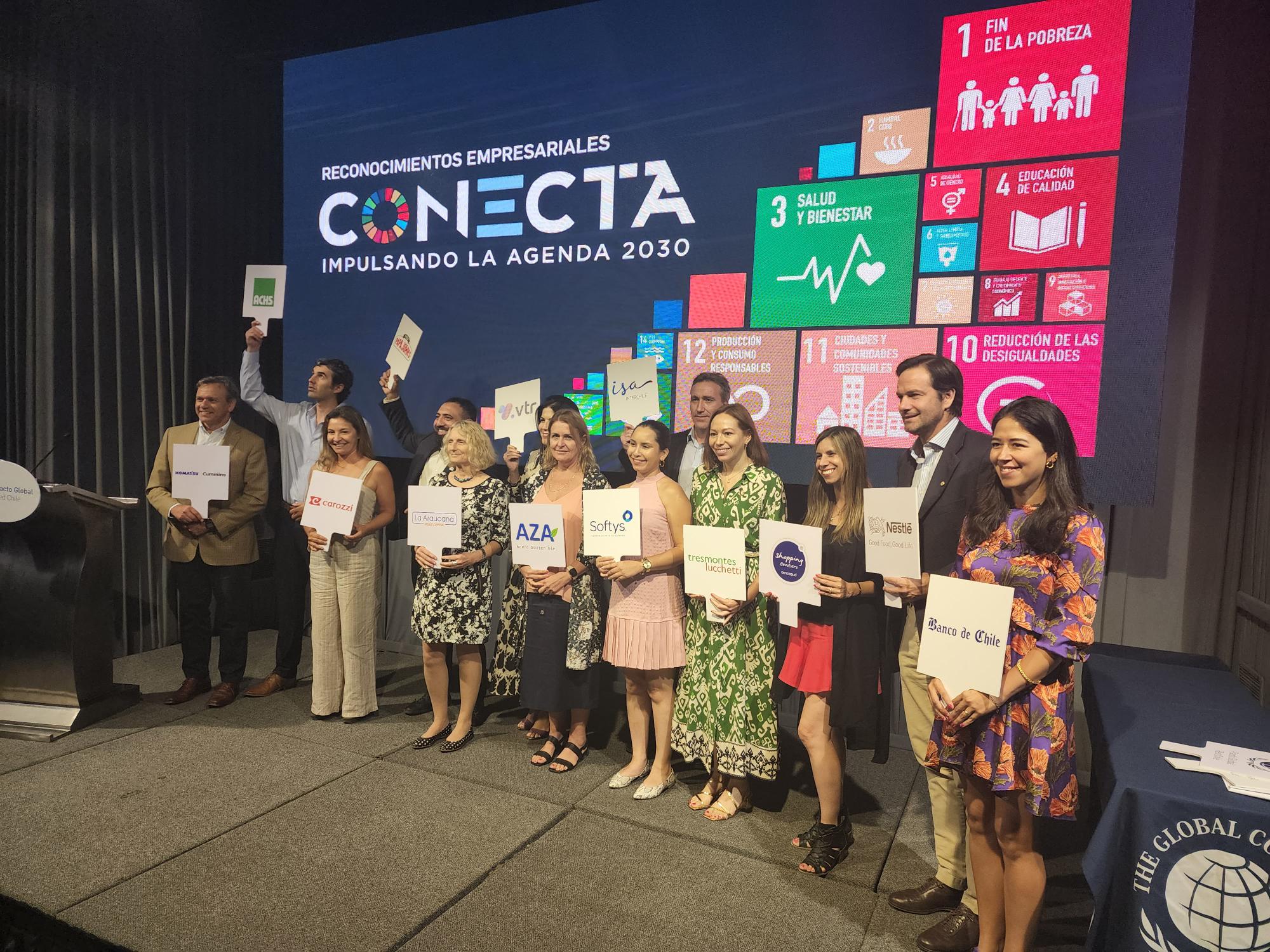 Pacto Global entrega doble reconocimiento a ISA INTERCHILE por su contribución a los Objetivos de Desarrollo Sostenible